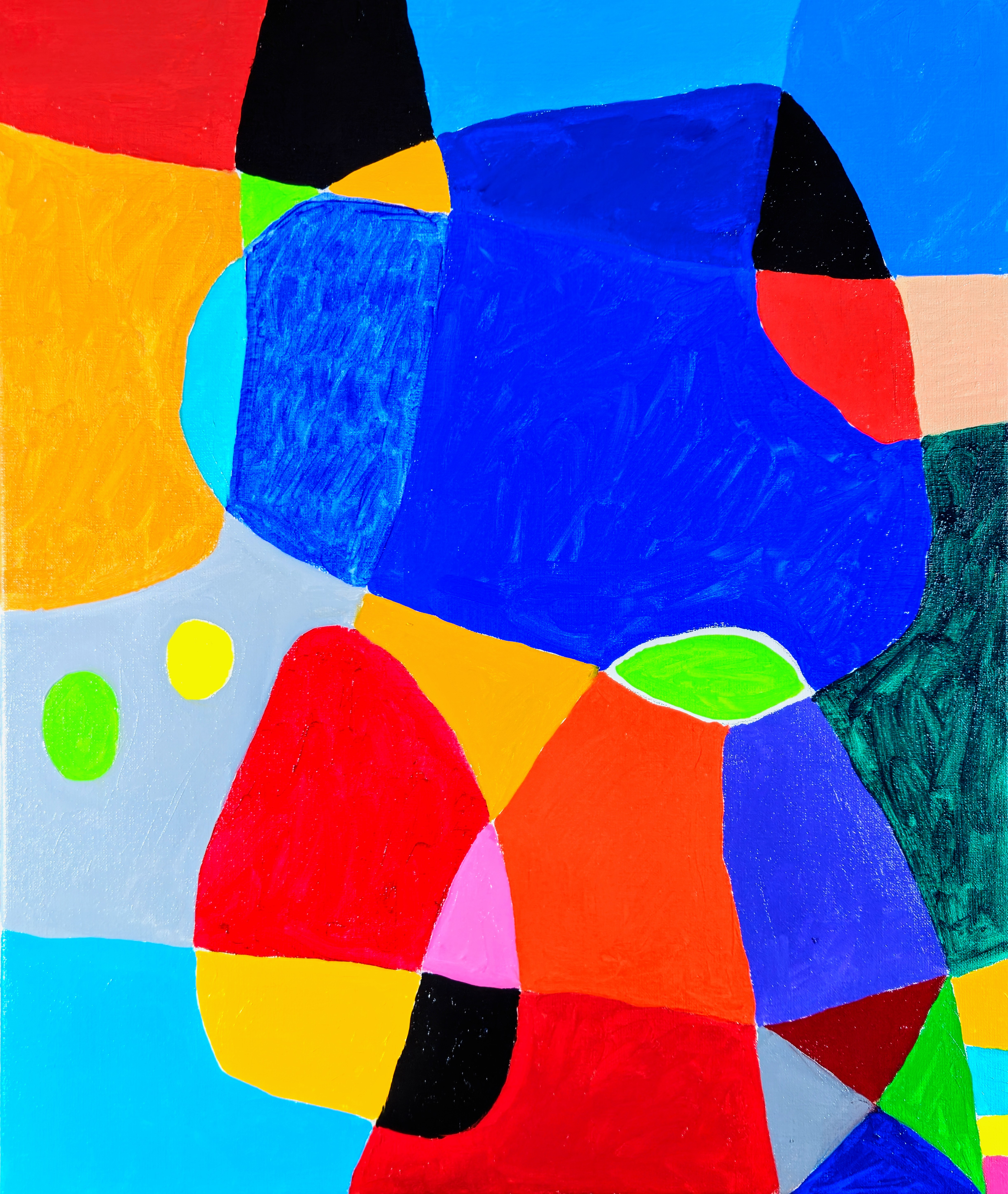 3. Tarenskeen Frank  compositie, olieverf op paneel 50x60, 2026