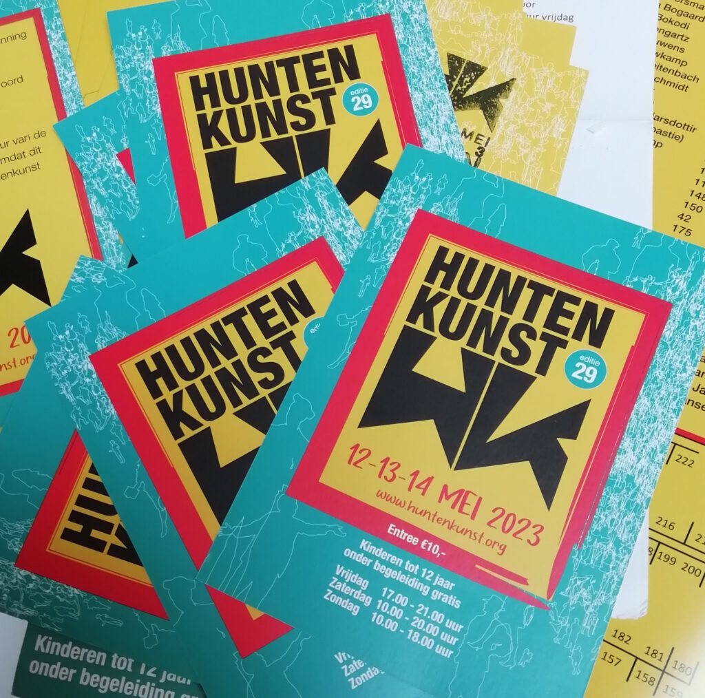 De flyers en posters sind fertig